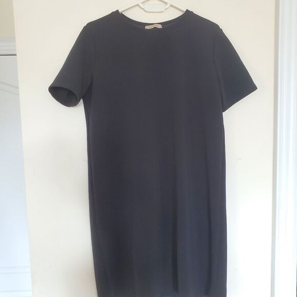 NWOT Cute ZARA Trafaluc Shirt Dress - Black Size 17-18 - Picture 4 of 4